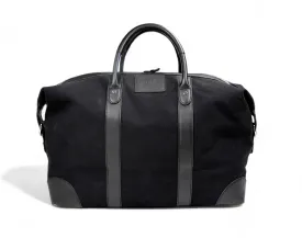 Baron - Black Canvas Weekend Bag 48h/50L