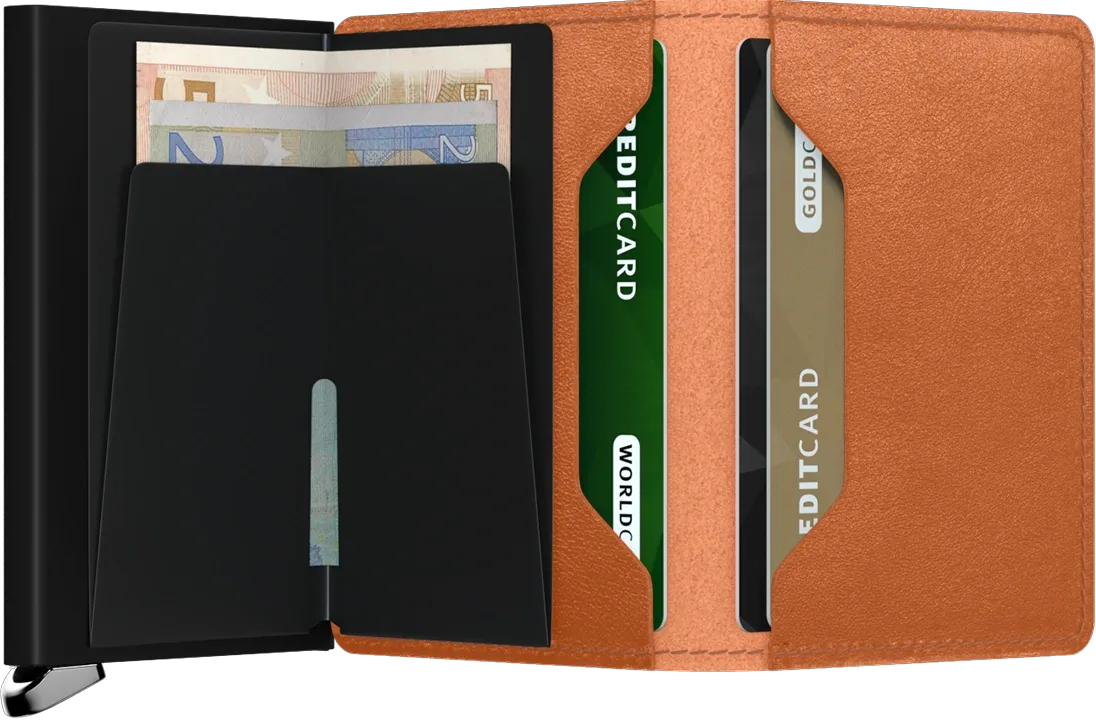 Basco Slim Wallet - Cognac