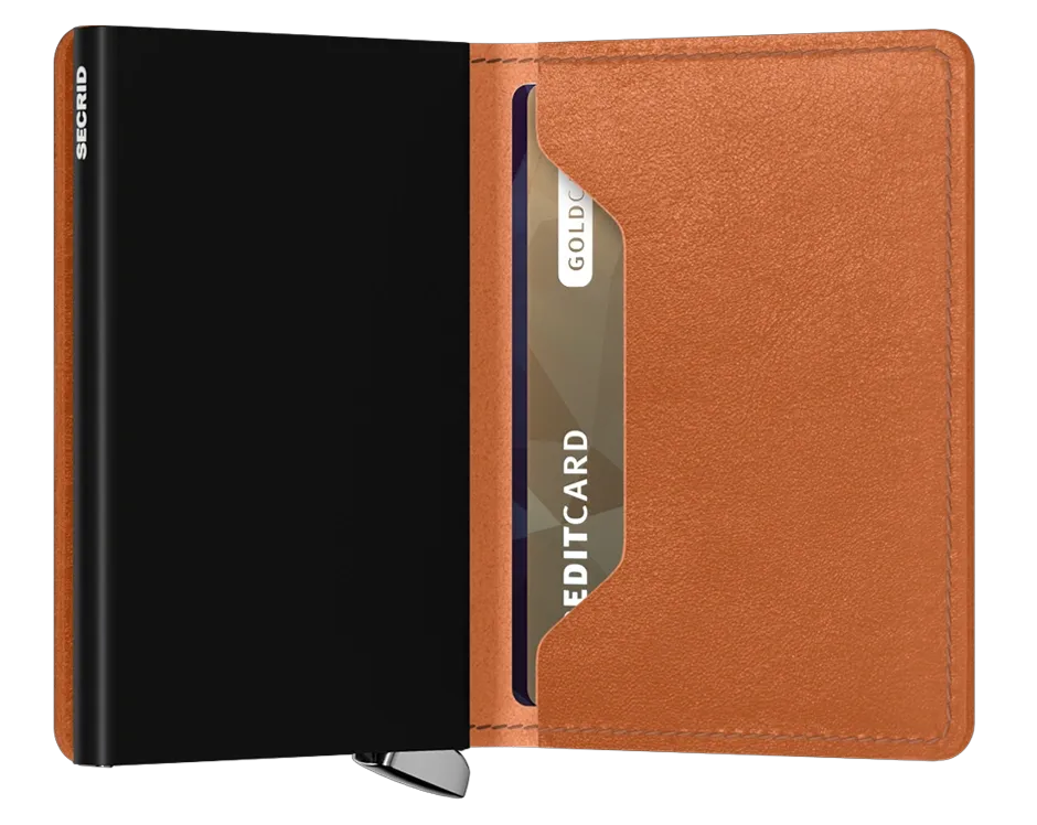 Basco Slim Wallet - Cognac