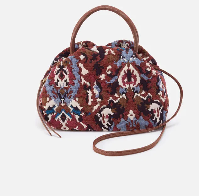Darling Small Satchel in Woven Tapestry