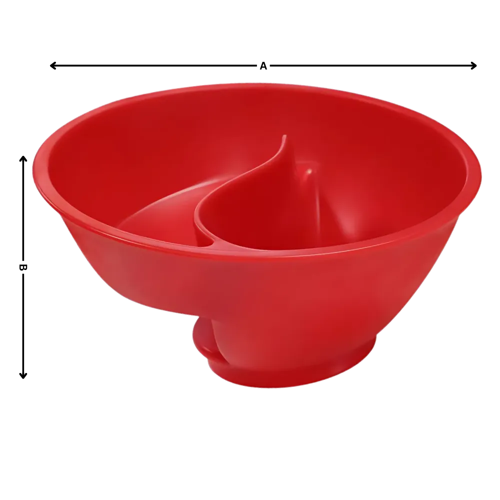 Dry-Wet Separation Cereal Bowl