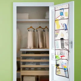 Halter Over the Door 42 Pocket Organizer Multi-Purpose Teenage Storage Solution