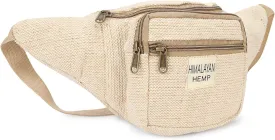 Hemp Fanny Pack,Adjustable Waist and Multiple Pockets,Waist Bag & for all purpose (Multi-1)