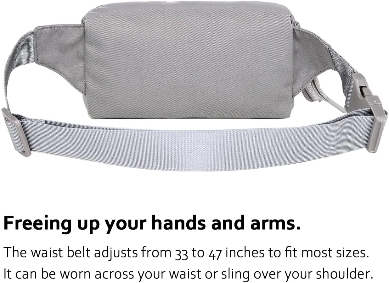 HotStyle 521s Fashion Fanny Pack Small Hiking Waist Bag, 8.0"x2.5"x4.3"