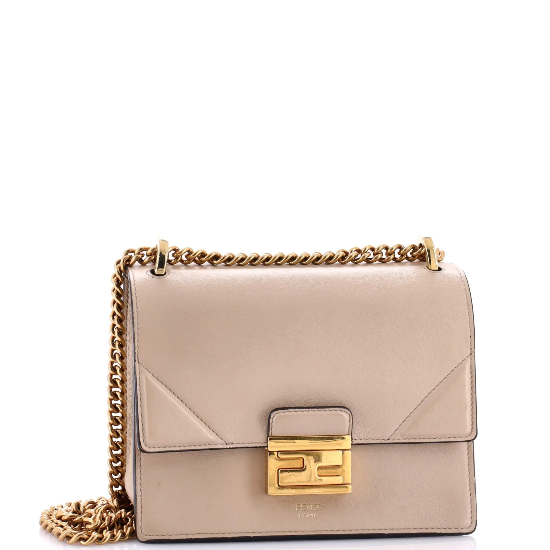 Kan U Shoulder Bag Leather Small