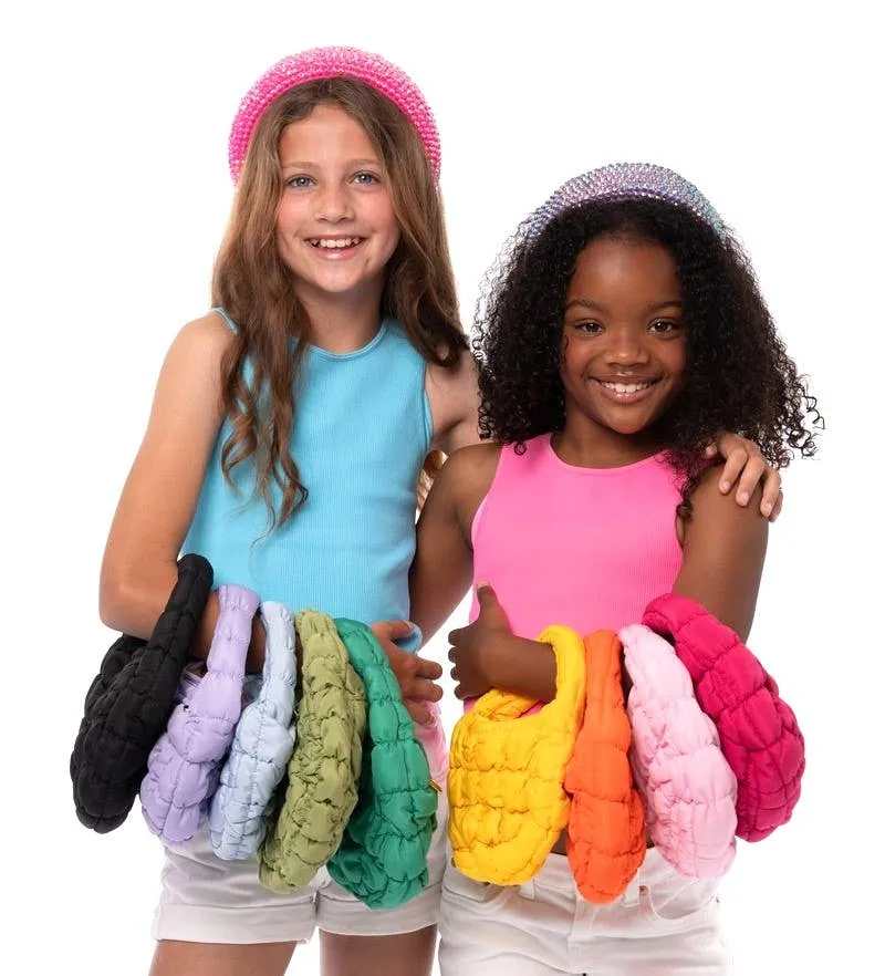 Mini Quilted Nylon Purses
