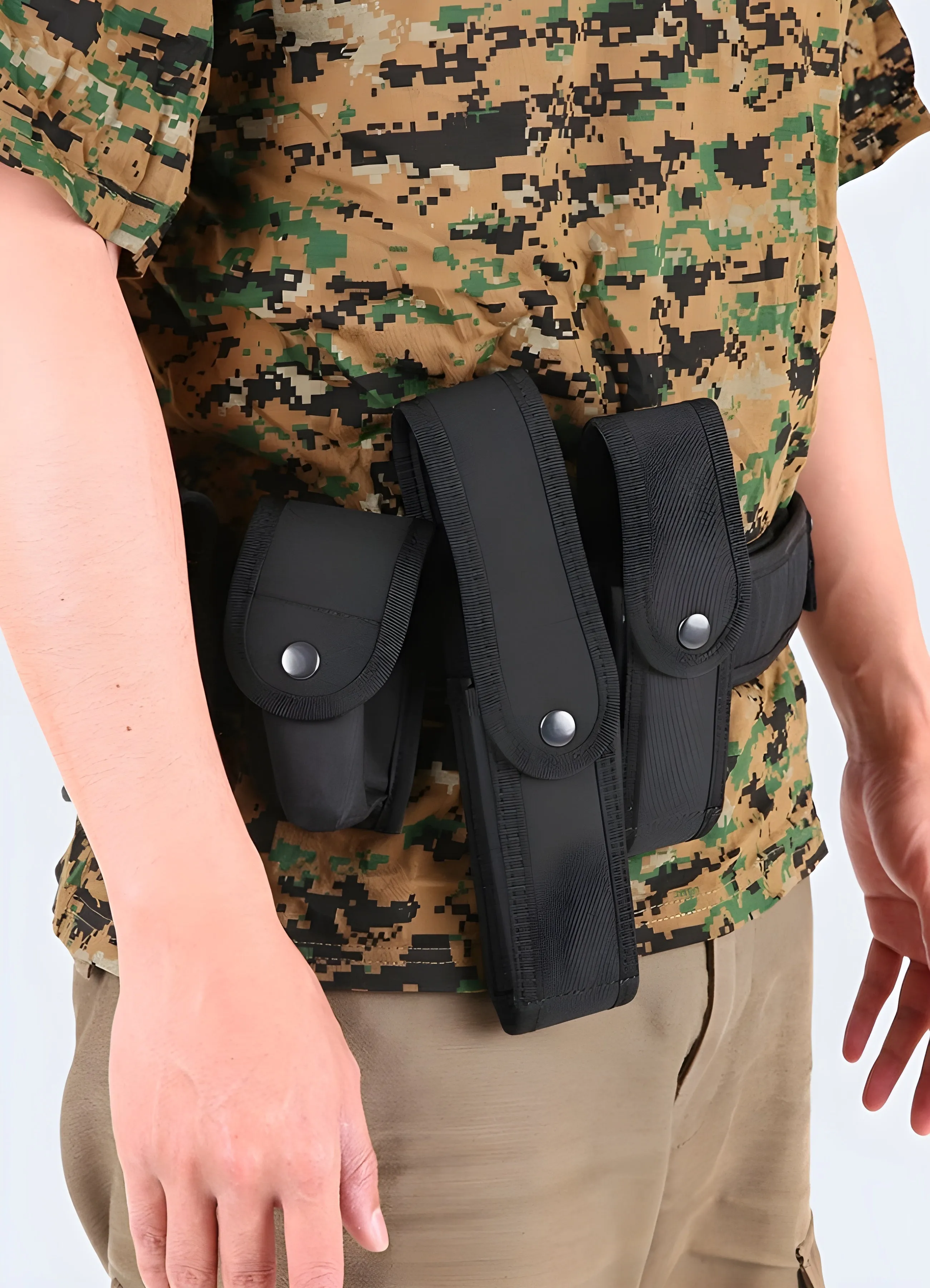 Multi-pocket EDC Belt