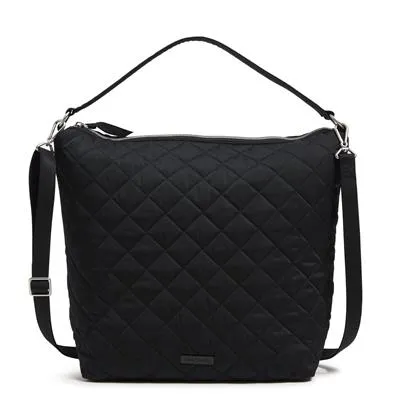 Oversize Hobo Shoulder Bag | Black