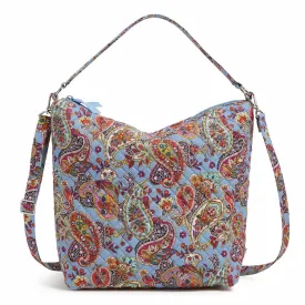 Oversize Hobo Shoulder Bag - Provence Paisley