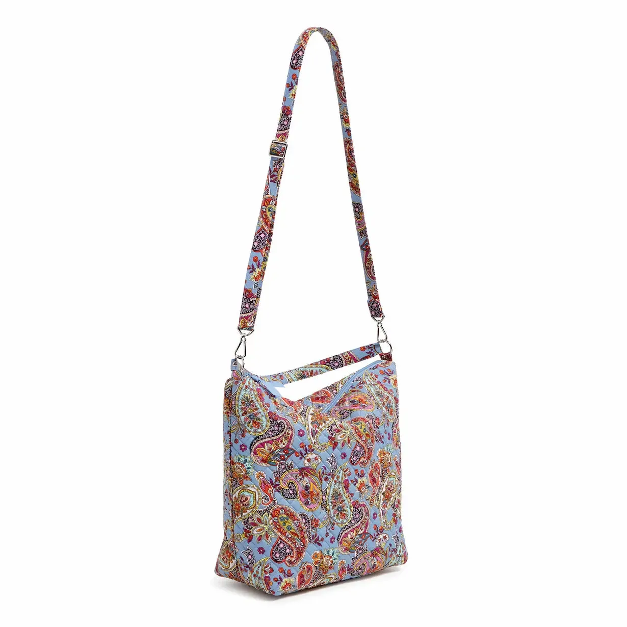 Oversize Hobo Shoulder Bag - Provence Paisley