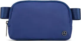 Pander Cross Body Fanny Pack for Women, Fashion Waist Packs, Crossbody Bags, Belt Bag with Adjustable Strap (Blue Perennial).