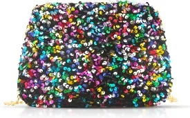Shoulder Bag for Women, Sequin Clutch Purses, Evening Bag, Crossbody Bags for Wedding, Prom, Parties, Travel(Color)