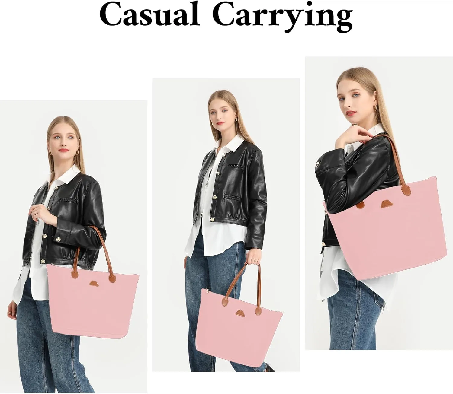 Shoulder Tote Bag for Women, Lightweight Top Handle Hobo Purse