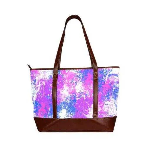 Tote Bags, Cotton Candy Purple Style Bag