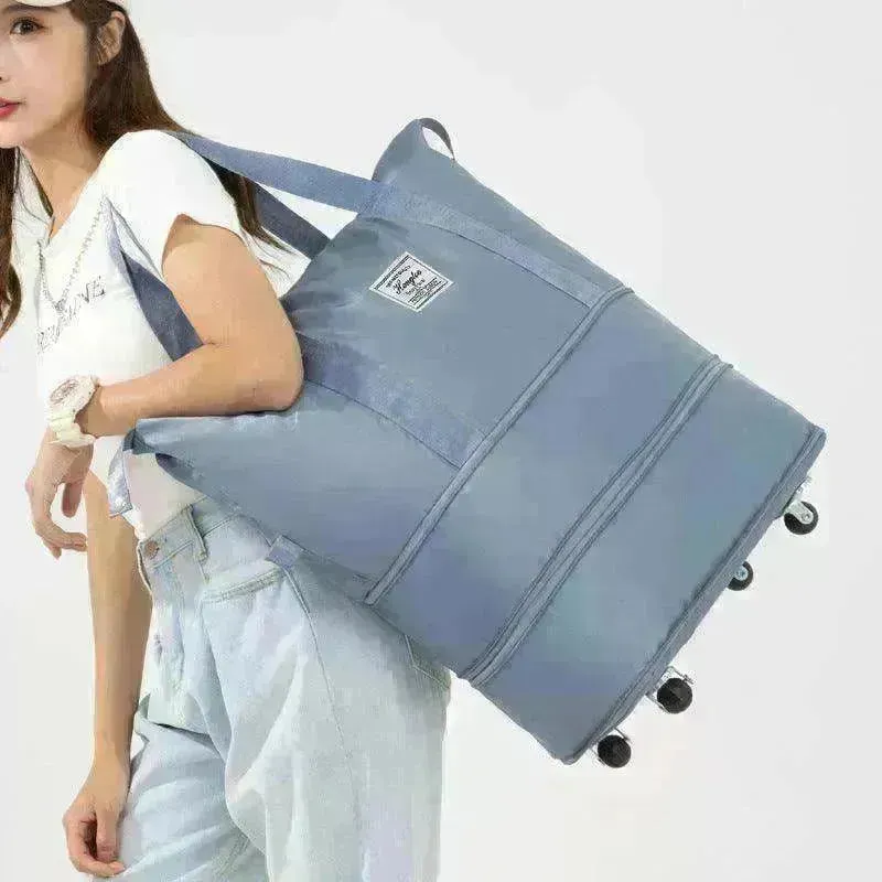 Travel Bag: Double-Layer Dry/Wet Separation