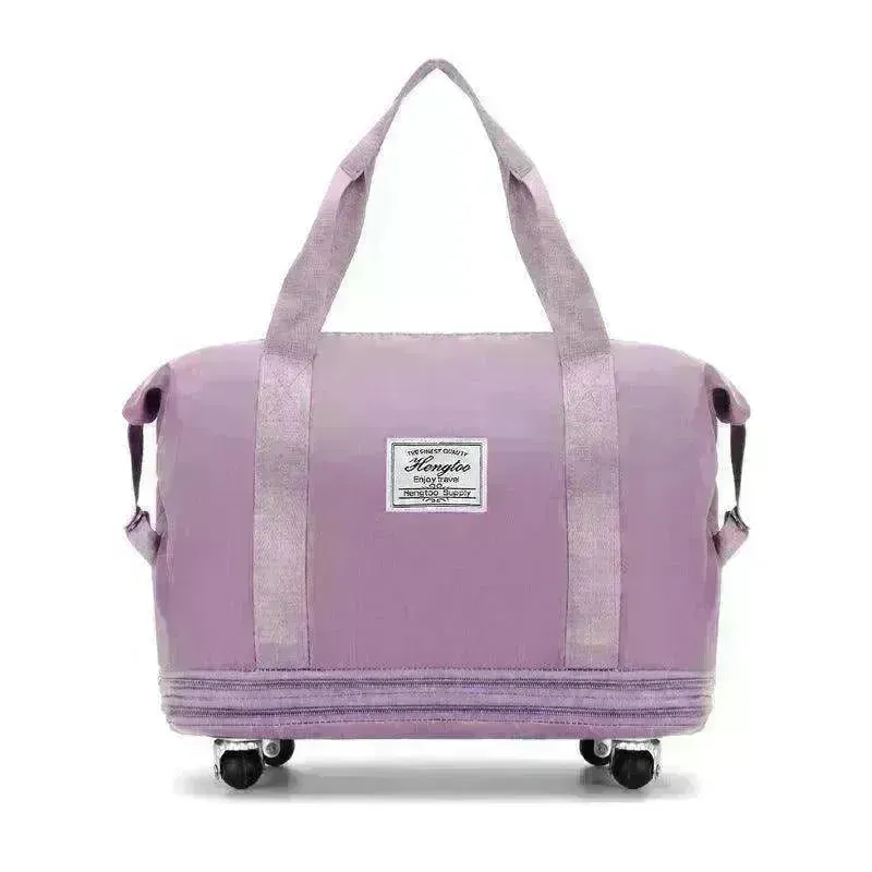Travel Bag: Double-Layer Dry/Wet Separation
