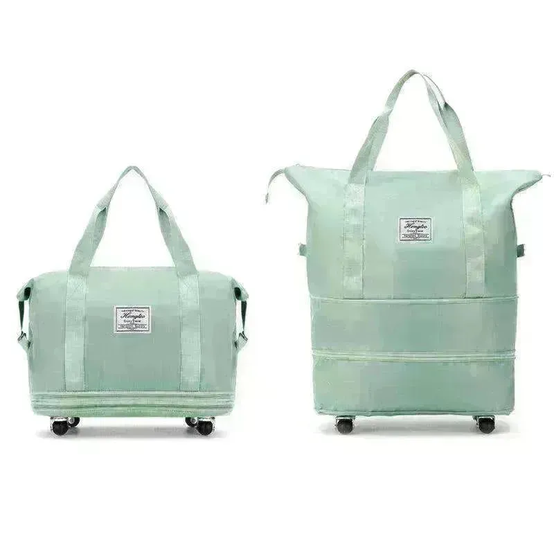 Travel Bag: Double-Layer Dry/Wet Separation