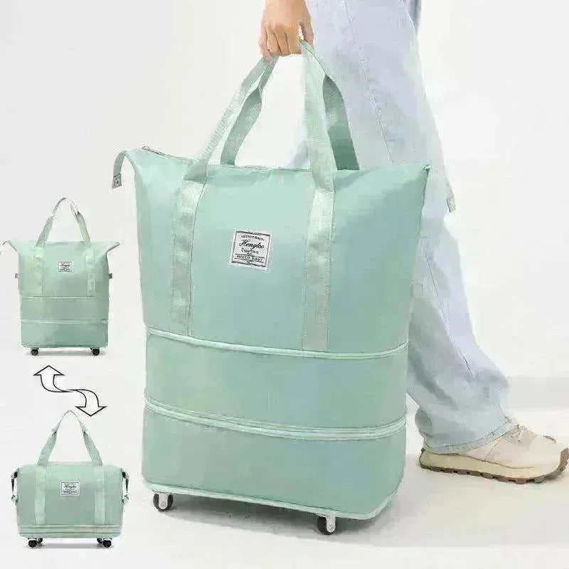 Travel Bag: Double-Layer Dry/Wet Separation