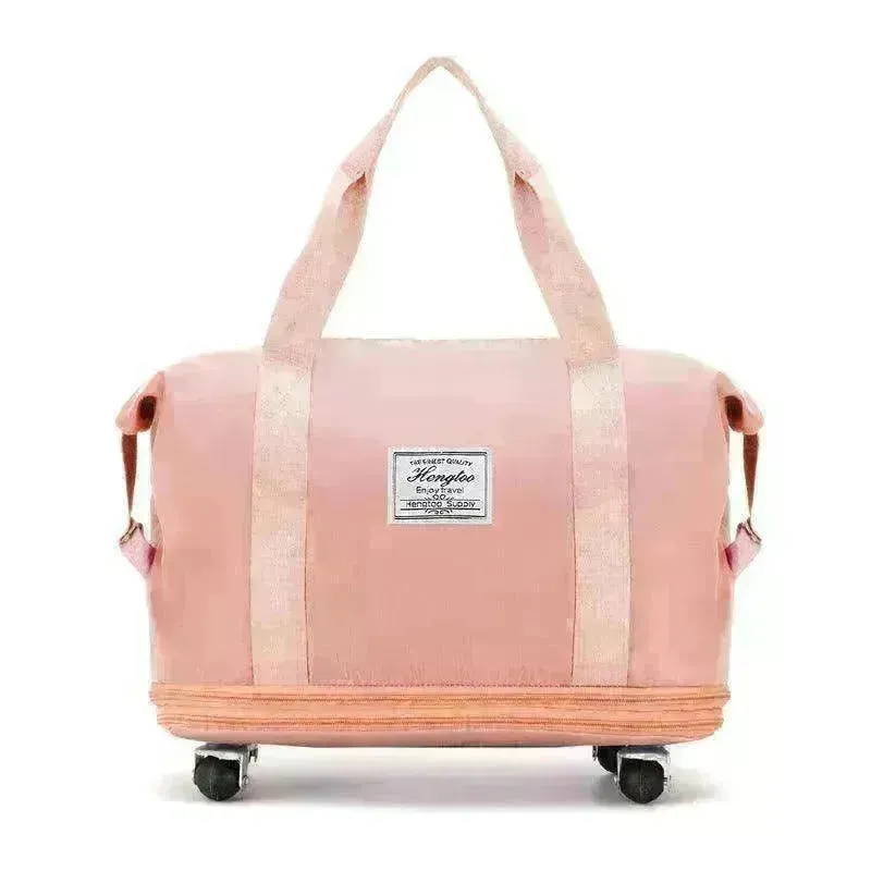 Travel Bag: Double-Layer Dry/Wet Separation