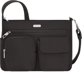 Travelon Anti-Theft Essentials Patch Pocket Crossbody Bag