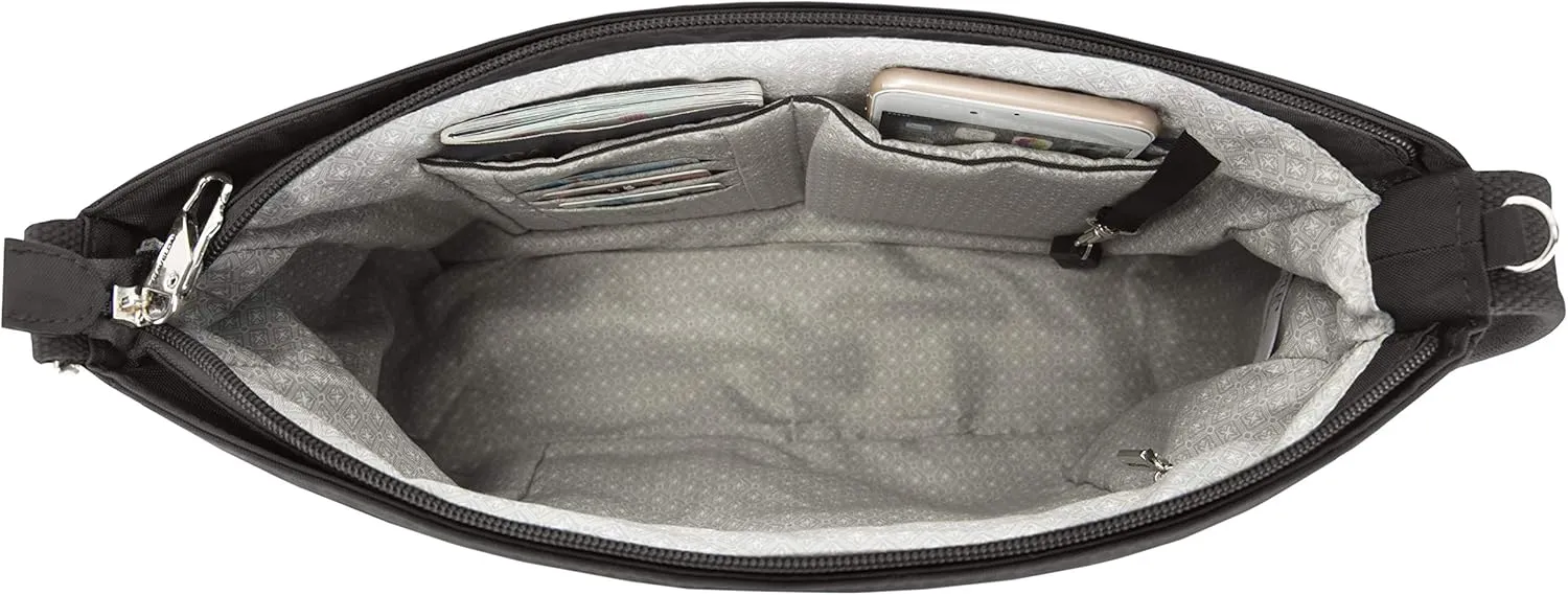 Travelon Anti-Theft Essentials Patch Pocket Crossbody Bag