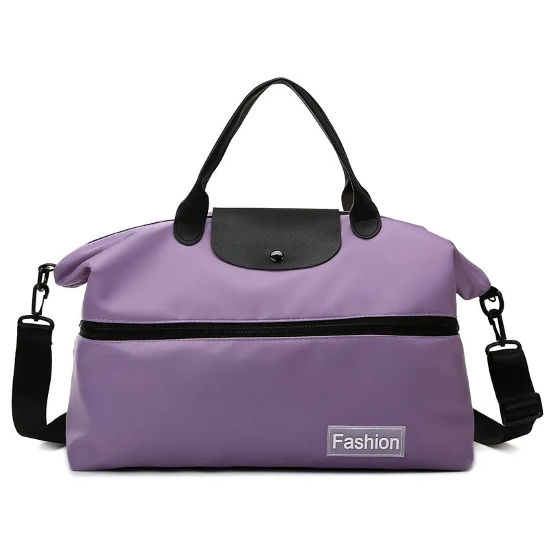 Wholesale Oxford Cloth Portable Dry and Wet Separation Gym Bag
