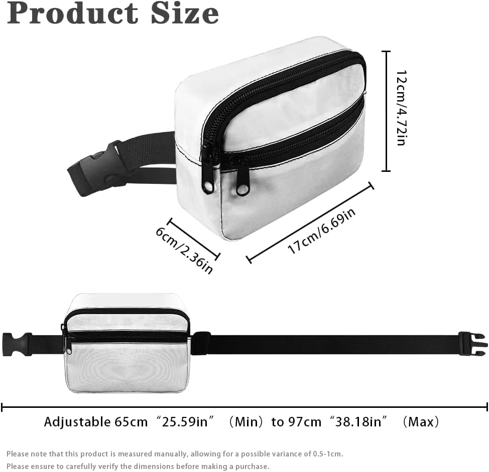 Xpyiqun Galaxy Wolf Small Crossbody Bag for Kids Zipper Pocket Fanny Pack Girls Phone Holder Wallet Cross Body Purse Belt Bag Boys Sport Waist Bags fpr Travel Running Sling Shooulder Bags
